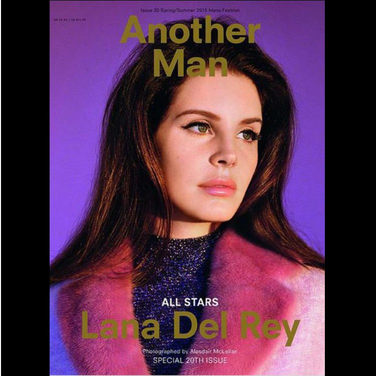 Lana Del Rey does cover shoot for Another Man Magazine